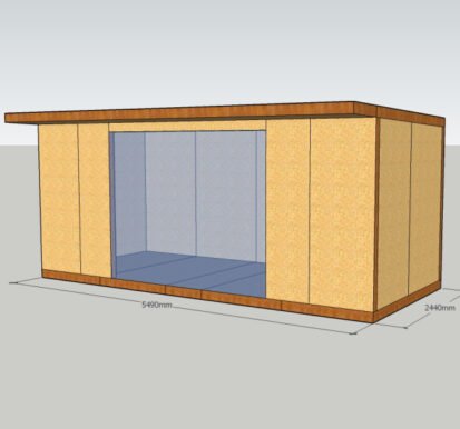 Large - SIP garden room pricing